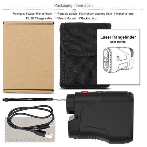 KAEMEASU KM-D800H Built-in 450mAh Battery Golfing Range Finder 5-800m Laser Golf Rangefinder