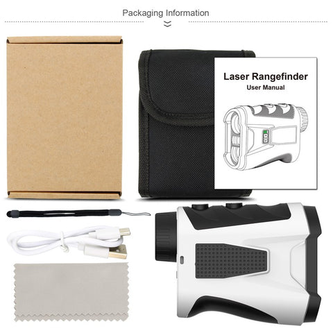 KAEMEASU KM-G600H Magnetic Golfing Range Finder 5-600m Laser Rangefinder Built-in 450mAh Battery