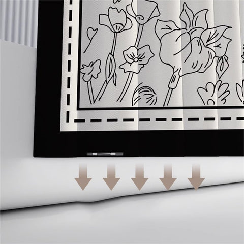 150x180cm Shower Curtain Waterproof Printing Pattern Washable Bath Curtain