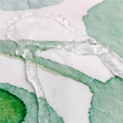 120x180cm Bathroom Shower Curtain Holiday Beach Style Pattern Shower Liner with Hooks