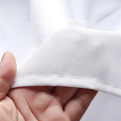 120x180cm Rainforest Pattern Shower Curtain Mildew-proof Bath Curtain Washable with 12 Hooks