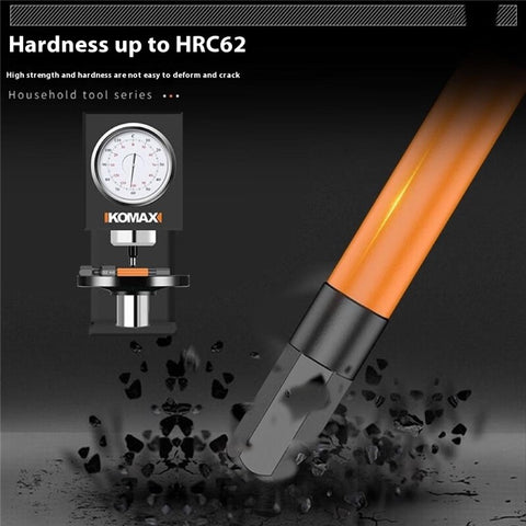 10Pcs Metric 1.5mm-8mm S2 Alloy Steel Magnetic Hex Screwdriver Bits Set, Length: 50mm