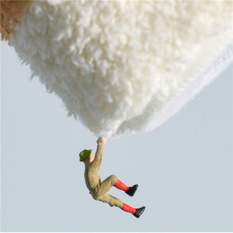 40*60cm Semicircle Bath Mat Furry Bathroom Rug Water Absorbent Floor Carpet