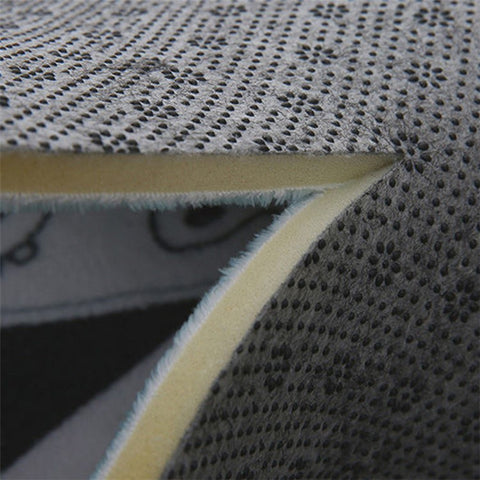 40x60cm Square Entrance Door Mat Non-Slip Water Absorbent Bathroom Mat Carpet