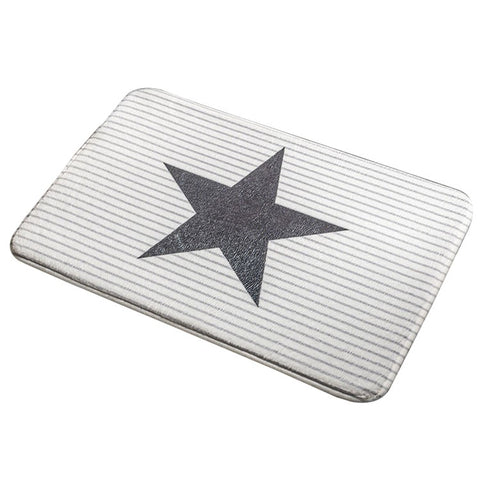 40x60cm Square Entrance Door Mat Non-Slip Water Absorbent Bathroom Mat Carpet