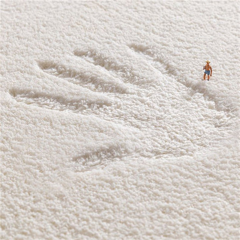 Bathroom Rug 40x60cm Water Absorbent Mat Anti-Slip Bottom