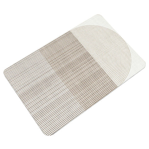 Y-1214-01 40X60cmx3.5mm Diatomud Bath Mat Non-Slip Quick Drying Bathroom Rug Foot Pad