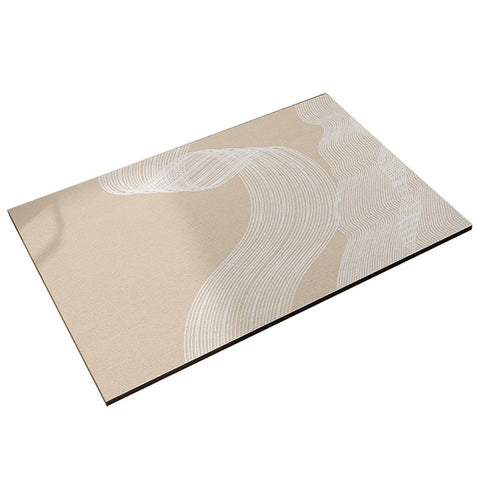 Y-0201-01 50x80cm Diatom Mud Water Absorbent Bath Mat Non-Slip Quick Drying Bathroom Floor Pad