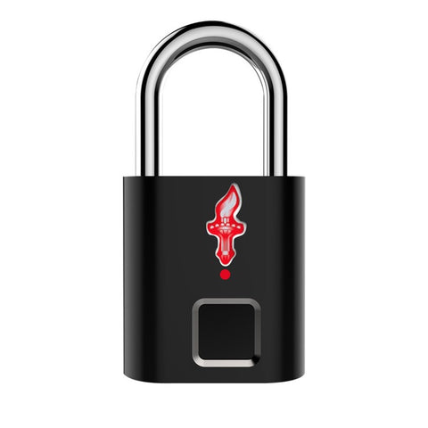 P16 Smart Fingerprint Lock Rechargeable Suitcase Luggage Locker Anti-Theft Security TSA Padlock