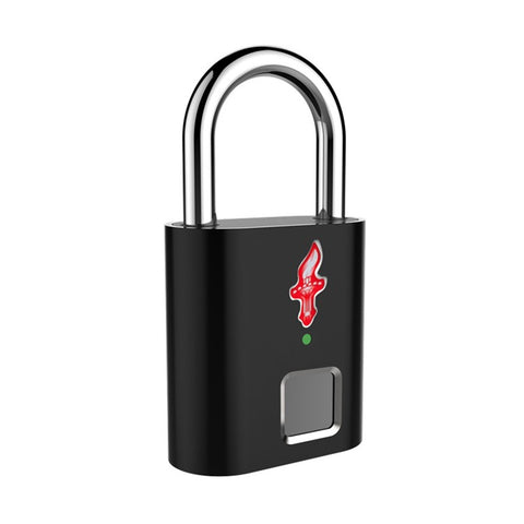 P16 Smart Fingerprint Lock Rechargeable Suitcase Luggage Locker Anti-Theft Security TSA Padlock