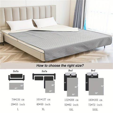 QS-104 101 x 127cm Washable Pet Gift Sofa Bed Car Mat Waterproof Urine Pad for Dogs / Cats, XL Size