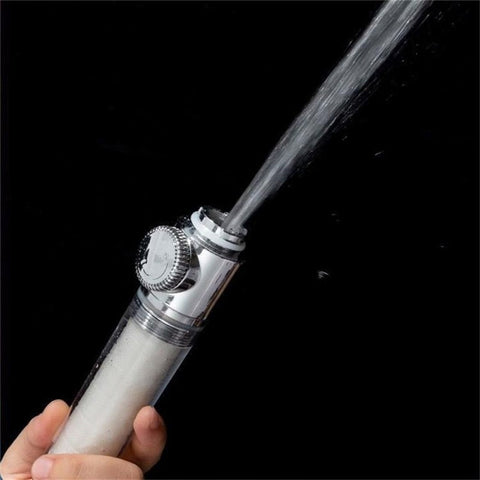 Handheld Pressurized Shower High Pressure Shower Head Back Rubbing Tools Bathroom Accessory