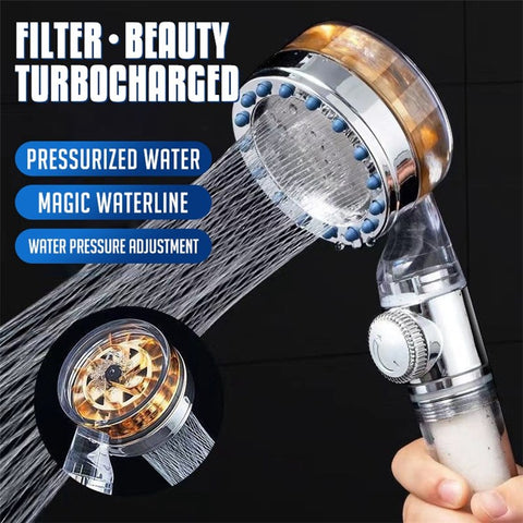 Handheld Pressurized Shower High Pressure Shower Head Back Rubbing Tools Bathroom Accessory