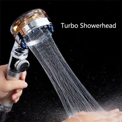 Handheld Pressurized Shower High Pressure Shower Head Back Rubbing Tools Bathroom Accessory
