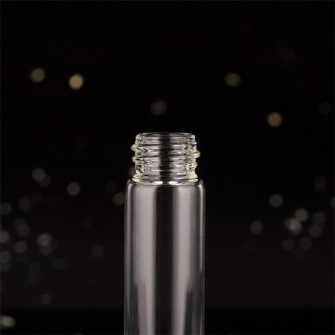 50Pcs 2ml Portable Mini Glass Spray Bottle Perfume Container Bathroom Travel Refillable Spray Bottle