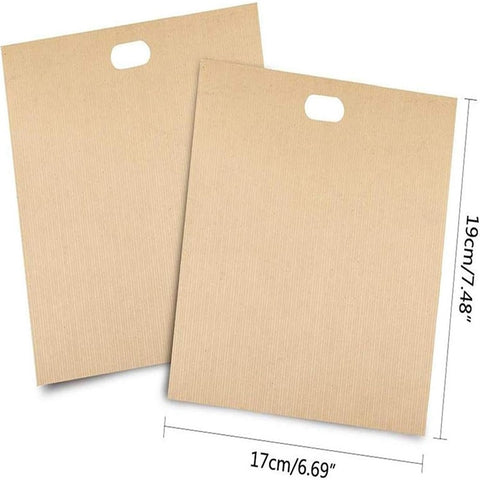 5Pcs 17x19cm High Temperature Resistant PTFE Toaster Bag Non-Stick Microwave Bread Bag (BPA Free, No FDA Certificate)