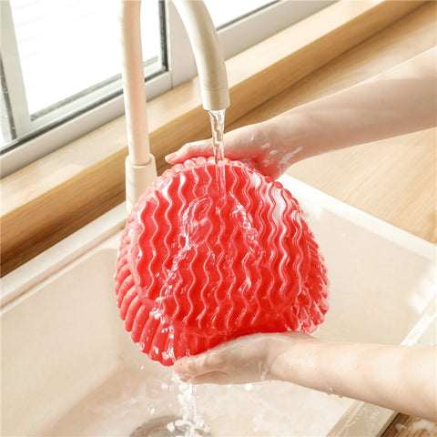 8.5-inch Air Fryer Silicone Liner Baking Tray Reusable Silicone Pot (BPA-free, No FDA Certificate)