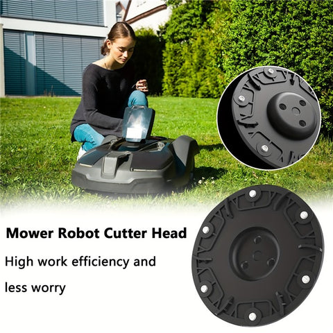 RSD-01 For Worx / Landxcape / Kress / Einhell Lawn Mower Round Connector ABS Cutterhead Turntable