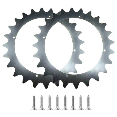 TLMA-01 2Pcs for Mammotion Robotic Lawn Mower Cold-Rolled Steel Anti-Slip Spikes