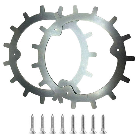 TLMA-02 2Pcs for Mammotion Yuka Mini Robotic Lawn Mower Cold-Rolled Steel Anti-Slip Spikes