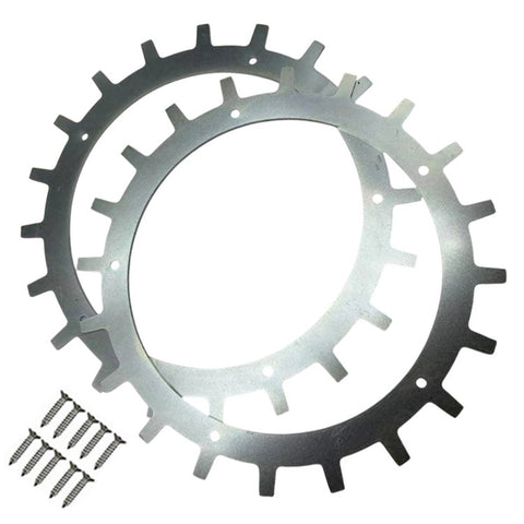 TLWG-02 2Pcs for Gardena Sileno Minimo 250 Lawn Mower Anti-Slip Traction Wheel Spikes