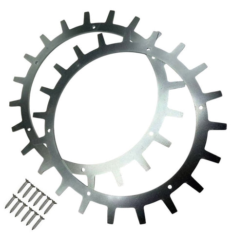 TLEC-01 2Pcs for Ecovacs Robotic Lawnmower Cold-Rolled Steel Anti-Slip Traction Spikes