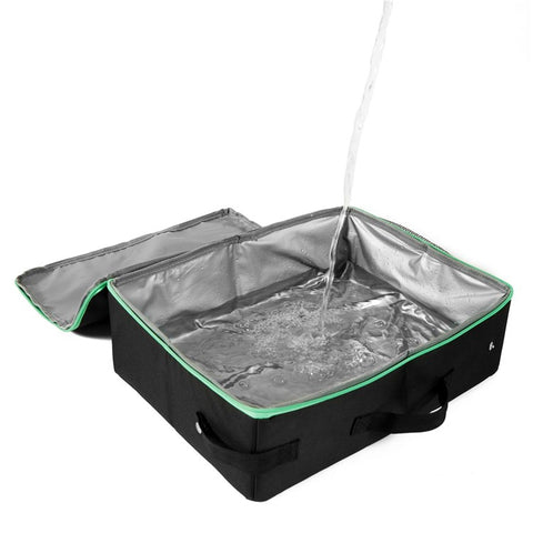 QS-115 Folding Cat Litter Box Portable Oxford Cloth Travel Feces Box Waterproof Mobile Cat Toilet