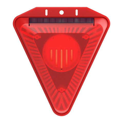 N911Q Solar Powered Bird Repellent Light Orchards Rice Fields Animal Deterrent Sound Light Alarm
