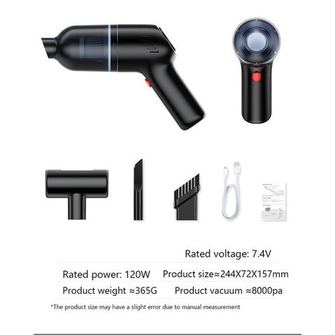 SUITU ST-8000 Dust Collect Cleaning Tool Handheld Cordless Wet and Dry 4500Pa Powerful Suction Vacuum Cleaner