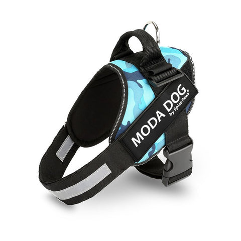 MODA DOG H047 Size L, No Pull Medium / Large Dog Harness Gift Easy Walk Anti-Rush Easy Control Safety Pet Vest