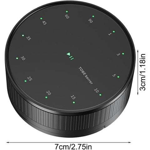 Magnetic Rotating Countdown Timer Kitchen Student Learning Time Manager Time Reminder with Bracket