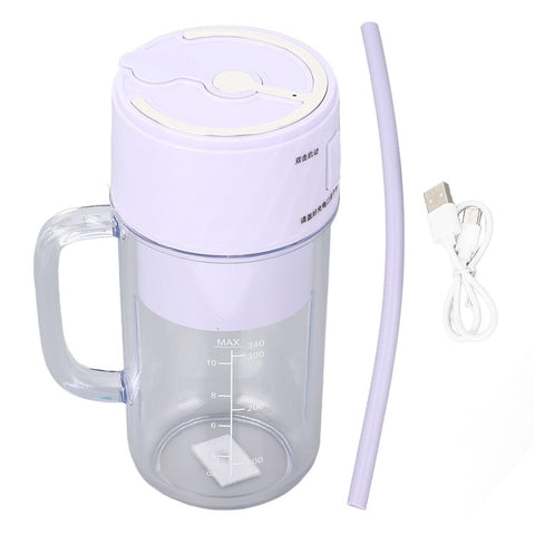 Portable Juicer 1200mAh Household Rechargeable Mini Juicer Cup(No FDA, BPA Free)
