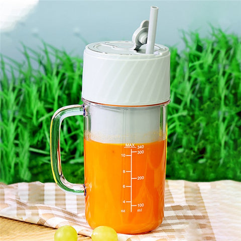 Portable Juicer 1200mAh Household Rechargeable Mini Juicer Cup(No FDA, BPA Free)