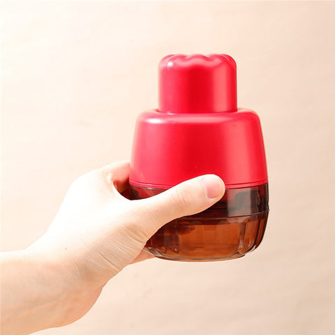 Cherry Pitter 7 Hole Seed Remover Olive Pitters Tool Pit Remover Portable Fruit Corer for Kitchen (BPA Free, No FDA)