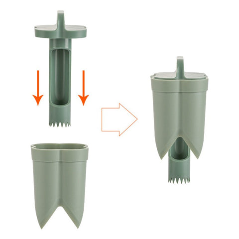 Jalapeno Pepper Core Remover ABS Bell Pepper Corer Seed Removal Tool (No FDA, BPA Free)