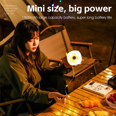 WEST BIKING YP0701425 Camping LED Tent Light Outdoor Campsite Atmosphere Canopy Light