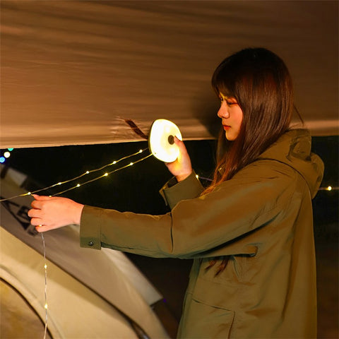 WEST BIKING YP0701425 Camping LED Tent Light Outdoor Campsite Atmosphere Canopy Light