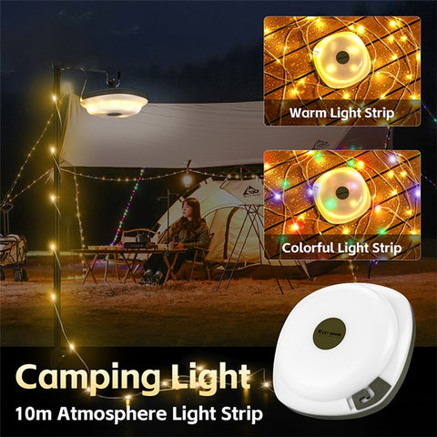 WEST BIKING YP0701425 Camping LED Tent Light Outdoor Campsite Atmosphere Canopy Light