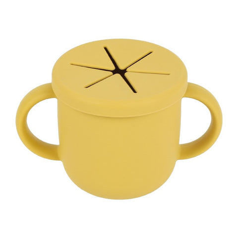 ZP2004C 250ml Toddler Silicone Cup Anti-fall Kids Snack Storage Cup (FDA Certified, BPA-Free)