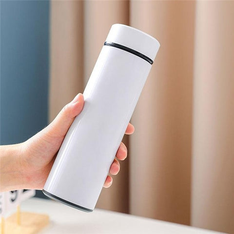 500ML Smart Thermos Bottle 304 Stainless Steel Temperature Display Insulated Intelligent Coffee Cup (No FDA Certificate)