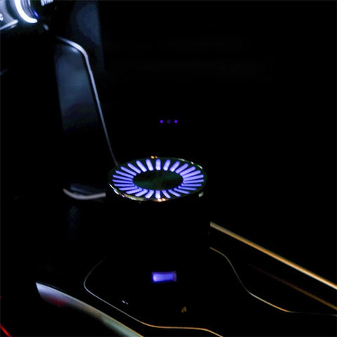 CZ-F16 USB Rechargeable Portable Air Purifier Car Air Purifier with Colorful Night Light