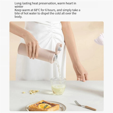 XIAOMI MIJIA MJTGB01PL 480ML Pop-Up Lid Vacuum Insulated Bottle (No FDA, BPA-Free)