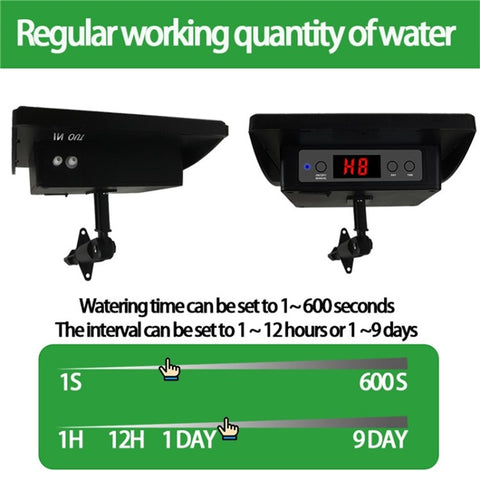 SD15 Outdoor Plant Irrigation Timing Solar Automatic Watering Device Set