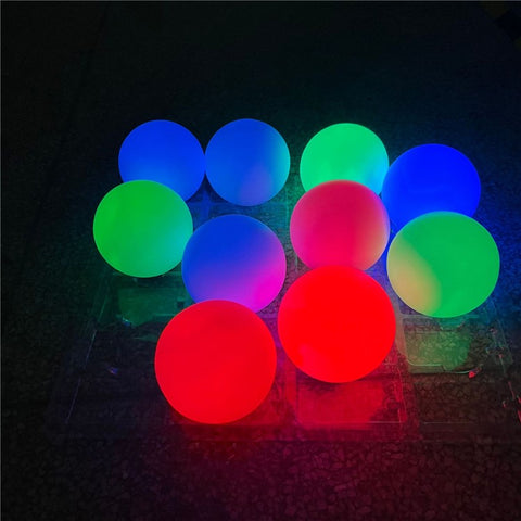 8Pcs Swimming Pool Floating Ball Dimming RGBW 16 Colors Glowing Ball LED Garden Beach Party Lawn Lamp