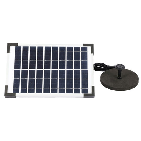 MEIERDE SF006 5W Solar Fountain Outdoor Garden Fountain Floating Power Storage Solar Fountain Water Pump for Bird Plants