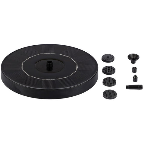 MEIERDE SF034 Circular Solar Fountain Outdoor Pool Floating Fountain Courtyard Brushless Submersible Pump for Garden Decoration