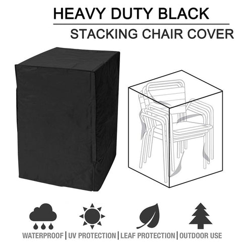 68x68x120cm 210D Oxford Cloth Patio Chair Waterproof Dustproof Cover for Outdoor Balcony Garden Furniture