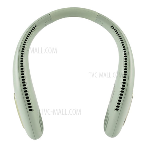 WT-F41 Mini Bladeless Neck Hanging Fan USB Rechargeable Air Cooler Three-Speed Cooling Fan