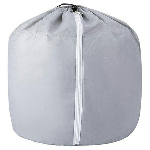 Potted Plant Winter Protection Cover Frost Guard Bag with Drawstring and Zipper, 65x70cm