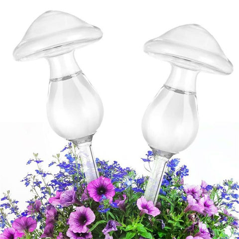 Self Watering Device Automatic Plant Water Irrigation Tool When Away On Vacation Travel